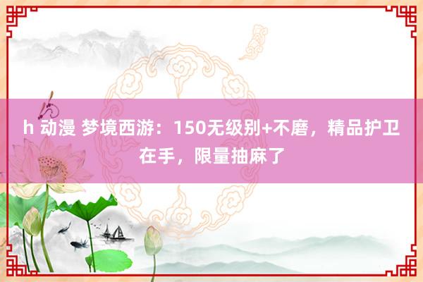 h 动漫 梦境西游：150无级别+不磨，精品护卫在手，限量抽麻了